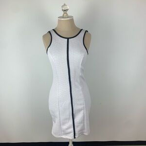 White & Black Cocktail Dress